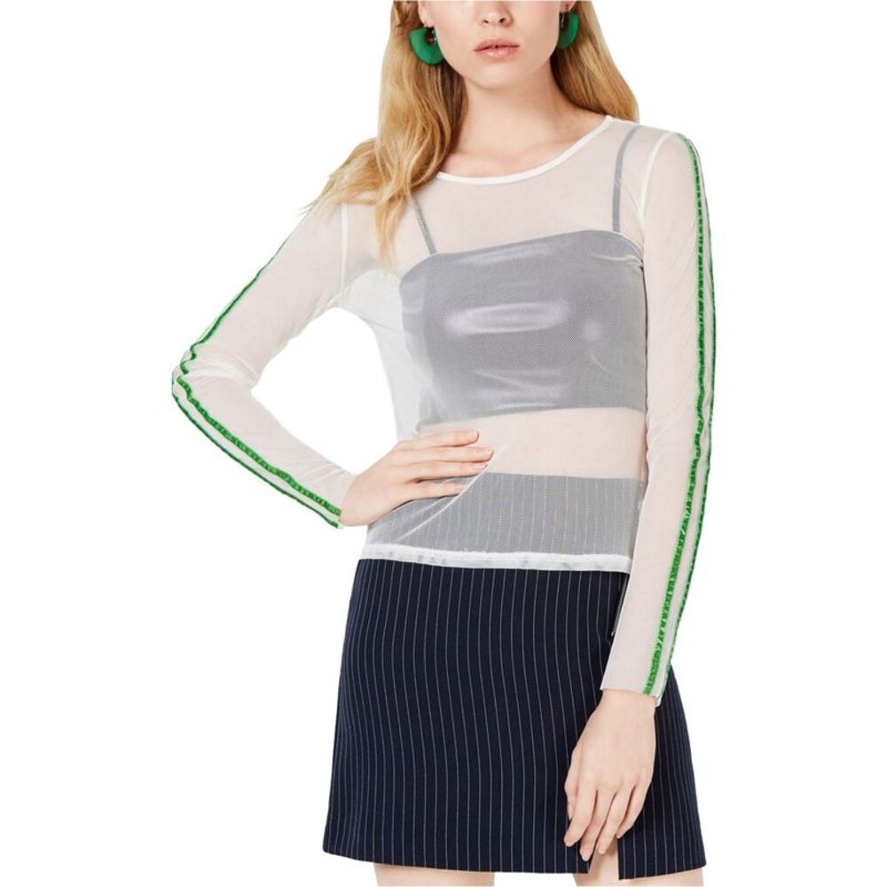 Project 28 Womens Mesh Shell Blouse, NWT